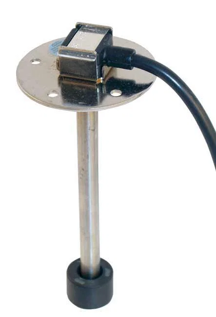 035769-10 – MOELLER Fuel Tank Sending Unit, Fits 8 Inch Tank Depth Reed Style 33 To 240 Ohms For Marine Applications